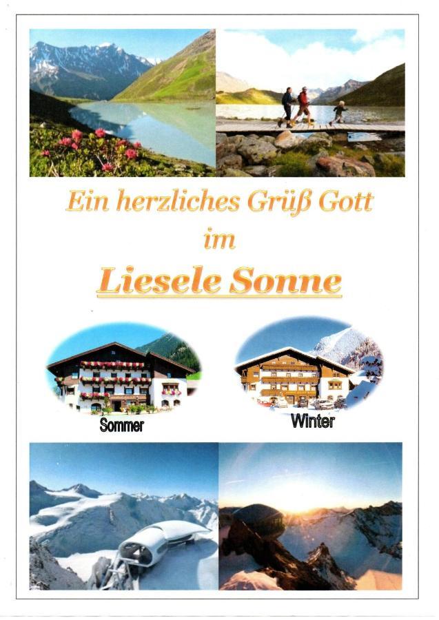 Hotel Restaurant Liesele Sonne Sankt Leonhard im Pitztal Εξωτερικό φωτογραφία